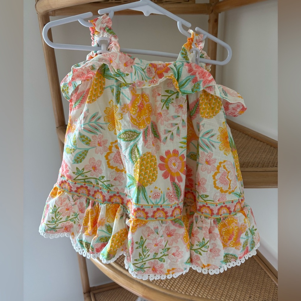 Rachel Zoe Baby Floral Ruffle Dress